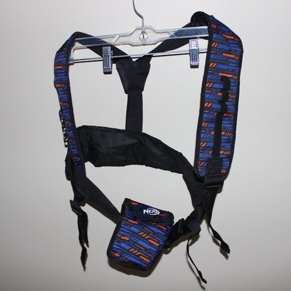 FREE❤️NERF N-Strike Elite Adjustable Tactical Utility Vest Dart Magazine Storage - Picture 4 of 8